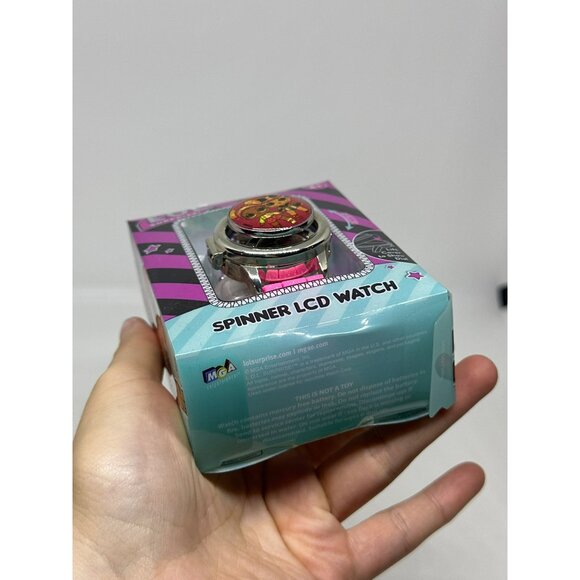 NWF LOL Surprise Kids Spinner LCD Watch Teal Digital Wristwatch (Need Batteries) - Picture 3 of 4